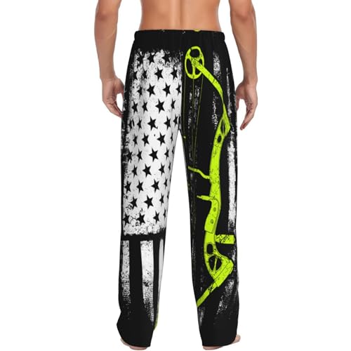 Men's Pajama Pants Men Pajama Bottoms Soft Sleep Lounge Pj Long Pants Sleepwear Pants With Pockets Drawstring3