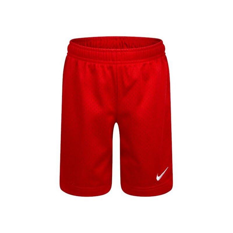 Short Nike Kids rouge 8u6650 idéal pour le football au parc