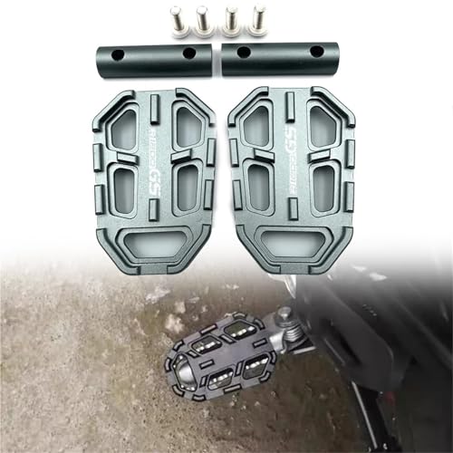 Repose-Pieds CNC Larges à haute adhérence pour moto R 1200 GS version 2013-2017