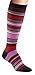 Fox River Women's Simply Stripe Ultra Lightweight Knee High Socks, Black, Large