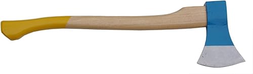 Biber Muller Beaver-Hacha Broad Broad Broad 35.27 oz,3.45 Pound-Línea Azul-Mango de Ceniza Forjado en Austria- 0017,10