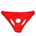 FORNY Mens Lingerie Underwear Sexy Adjustable Open Pouch Backless Thongs Panteis (1)