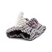 Zoo Snoods Rhino Costume - Knit Dog Snood Ear Wrap for Pets, Warm Neck Cover for Halloween and Winter (Small)