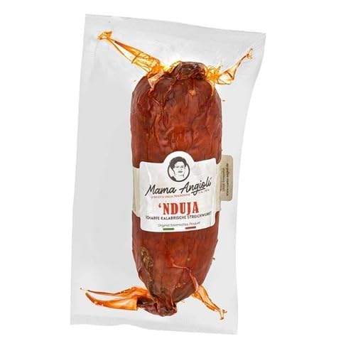 Mama Angioli Nduja scharfe Kalabrische Streichwurst piccante Calabrese ca.290 g
