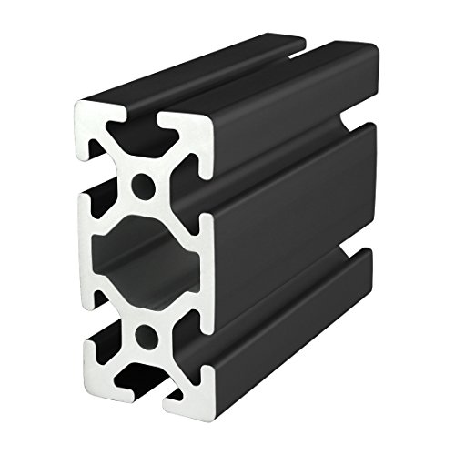 8020 40x40 extrusion black anodize image