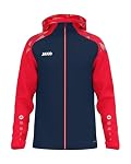 JAKO – JAKO Kapuzenjacke Sonic, marine/rot, M