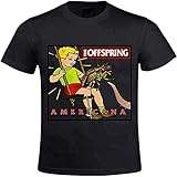 100% Cotton The Offspring Americana Big and Tall Mens tee Shirts Size X-Large