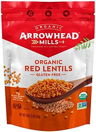 Arrowhead Mills Organic Red Lentils, 16 oz