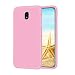 Produktbild Misstars Silikon Hülle für Galaxy J3 2017, Ultra Dünn Matt Weich TPU Handyhülle im Candy Design Stoßfest Anti-Kratz Schutzhülle für Samsung Galaxy J3 2017 SM-J330F, Rosa