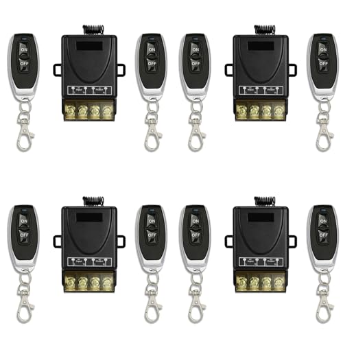 Récepteur de relais 12V-48V commutateur de télécommande universel pour pompe à eau de voiture