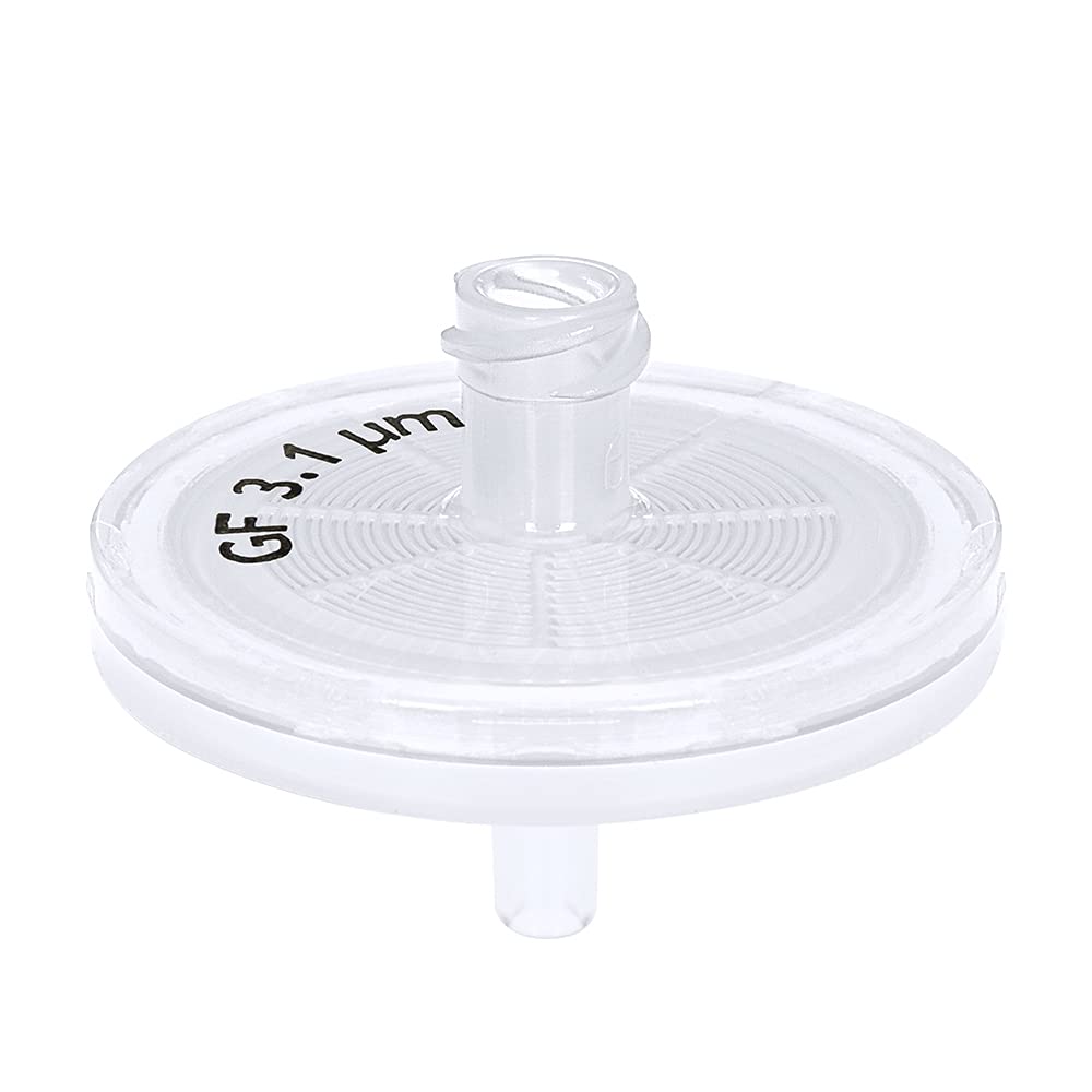 GVS Filter Technology, Filtre Seringue, ABLUO, 25mm, Membrane Fibre de Verre, 3.10µm, Chambre PP, 10/pc