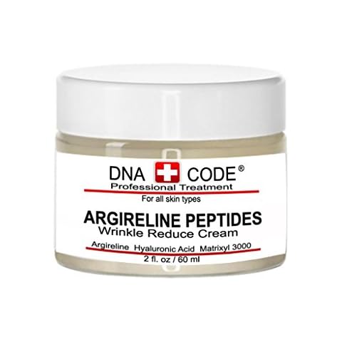 DNA Code®-No Needle Alternative-Pure Argireline Peptides Winkle Reduce Cream-Hyaluronic Acid+ Matrixyl 3000 Cover