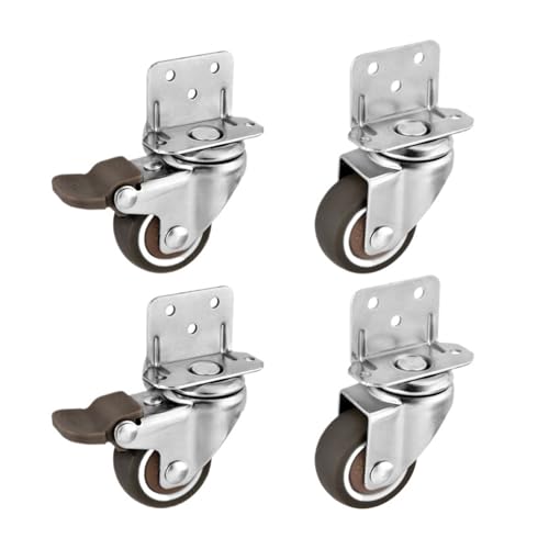 4�� L�^�Ƌ�L���X�^�[ �f���[�e�B �\�t�g���o�[ �~���[�g�L���X�^�[�z�C�[�� �g�����[ �x�r�[�x�b�h �x�b�h ���j�o�[�T�� �T�C�h�}�E���g(2 brake- 2 no brake,1 inch)