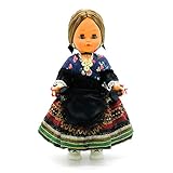 Folk Artesanía Muñeca Regional colección 35 cm Vestido típico Alpujarreña La Alpujarra Granada Andalucía España, Nueva y Original.