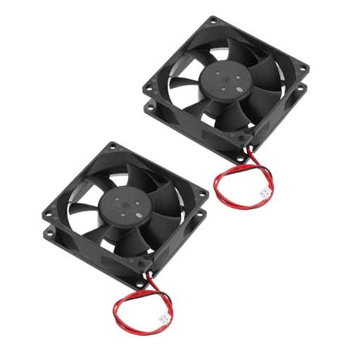 Evita sobrecalentamiento con el ventilador de refrigeración 24V 80mm de 2 pines
