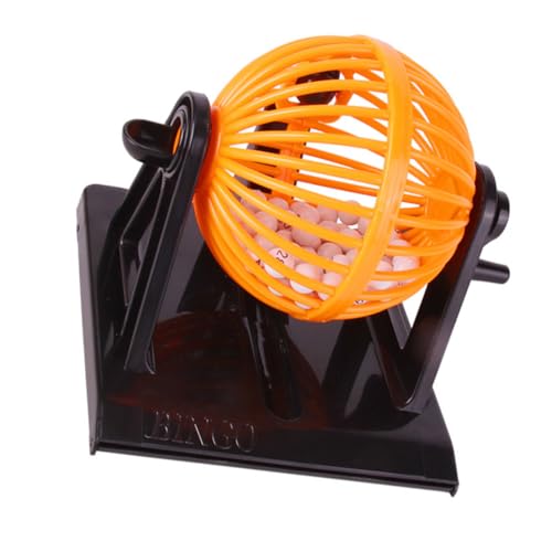 TOYMYTOY シミュレーション抽選機おもちゃ 卓上ロト抽選器 の創造力と手先の器用さを育む 耐衝撃プラスチック製 パーティービンゴゲーム用