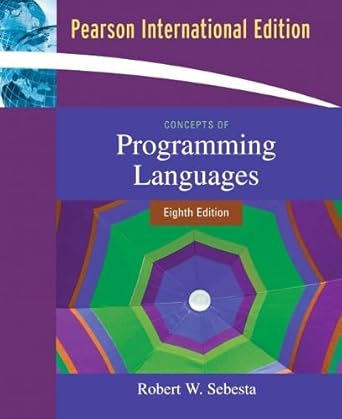 Concepts of Programming Languages: International Edition: Amazon.co.uk ...
