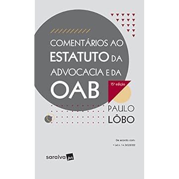 Capa do livro Comentários ao Estatuto da Advocacia e da Oab - 15ª edição 2023