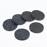 U MAX Almohadillas para equipo de ejercicio con goma de alta densidad – Almohadillas antivibración – Esterilla de suelo insonorizada – Cinta de correr para gimnasio,