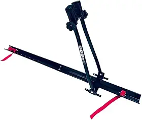 Rack Bikes Rack Transbike de Teto para Bicicleta, Universal, Aço, Dobrável, 1 Bicicleta, Carro