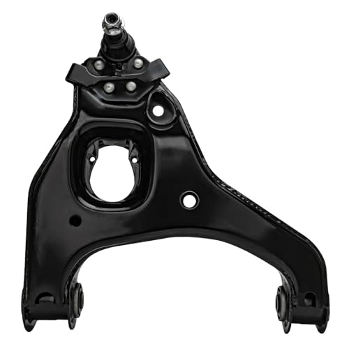 Image of Detroit Axle - RWD 8pc Front Control Arms Kit for 1999-2006 Chevrolet Silverado 1500 GMC Sierra 1500, 4 Lower & Upper Control Arms w /Ball Joints 2 Outer Tie Rods 2 Sway Bars Replacement