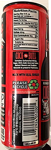Cock 'n Bull ginger Beer, 12fl.oz. (Pack of 16)
