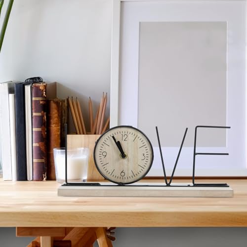 Reloj de mesa vintage para decorar mesas de restaurantes y cafés 5