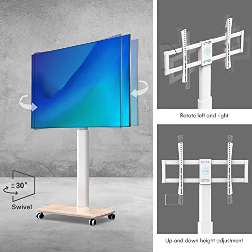 Soporte móvil para TV con ruedas, 37-70 pulgadas miniatura 6