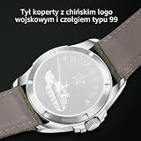 SEA-GULL Męski zegarek mechaniczny, zegarki automatyczne, zegarki wojskowe dla mężczyzn, męski wojskowy taktyczny sportowy zegarek roboczy, wodoodporny wyświetlacz daty, praca na zewnątrz Wrsitwatch