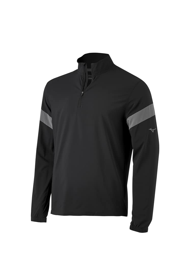 Chaqueta de manga larga Mizuno para chicos con tejido transpirable 3