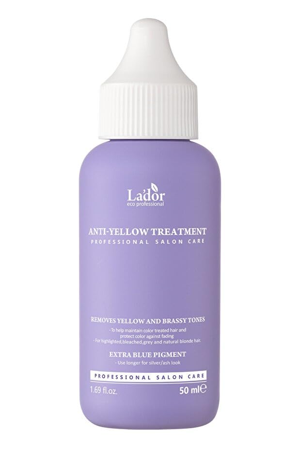 Lador Renk Eşitleyici ve Koruyucu Turunculaşma Karşıtı Mor Saç Kremi LADOR Anti Yellow Treatment 50ml
