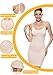 KHAYA Women Full Slip Shapewear Tube Dress Firm Slim Lace Body Shaper Nude