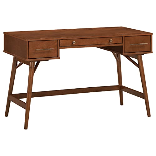 Coaster Home Furnishings 3-Drawer Writing Desk Walnut #TOP21