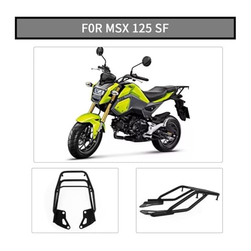 Porte-bagages moto robuste MSX125 support de top case renforcé