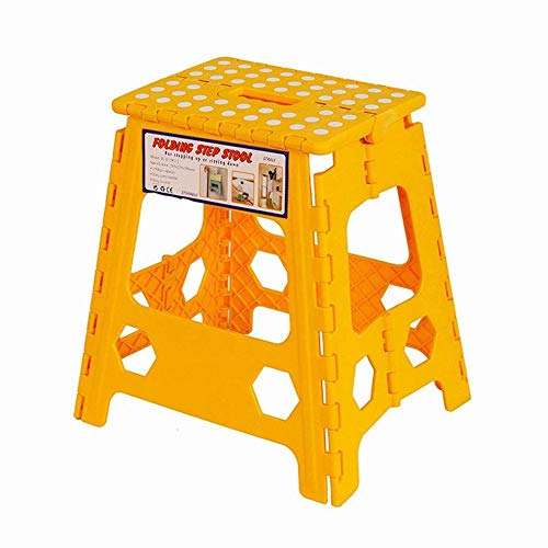 Taburete plegable portátil plástico de aumento mini para escalón doméstico ZZ