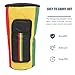 LALADEFIEE Laladefiee Waterproof Oxford Cloth African Drum Bag 12 Inch 10 Inch Percussion Case with Handle Compact Drum Storage Backpack for Musical Instruments