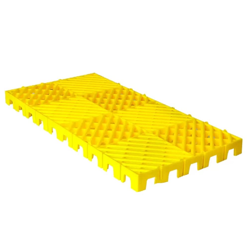 HHOZsafety Non Slip Waterproof Plastic Pallets Durable Car Beauty Storage Isolation Board 6cm Height Easy to Clean Enhanced Stability for Secure nization