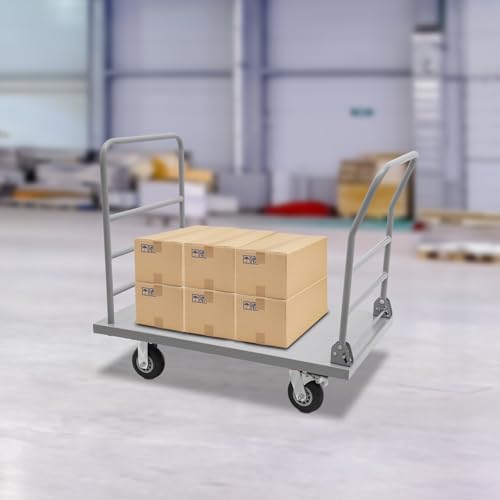 Carretilla plataforma industrial heavy duty 42x25in 2000 lb miniatura 3