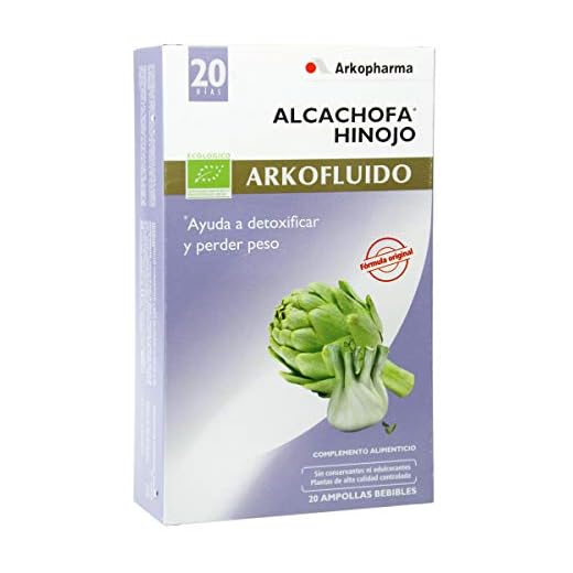 Arkopharma S.A Laboratorio Farmaceutico - Ampollas alcachofa con hinojo arkopharma