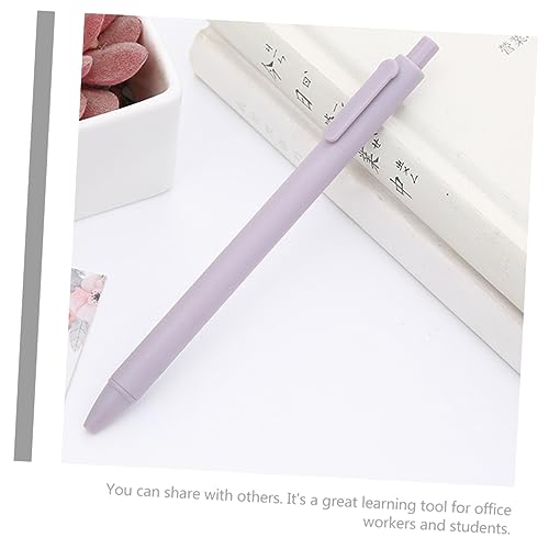 SHINEOFI 5 bolígrafos gel presionados tinta marrón miniatura 3