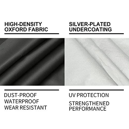 Kockabc Outdoor Cushion Storage Bag 2 Pcs, 68" Outdoor Pillow Storage Bag With 2 Handles, Extra Large Opening Waterproof Zippered Patio Cushion Storage Bag Xl #TOP2