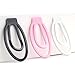 6Pcs Protective Cage Clips Fitness Set, 3 Colors 2 Sizes with 1 Yoga Belt Underwear, Breathable Adjustable Invisible Protection Set for Sissy Men -A96US (with Black Belt：B, L)