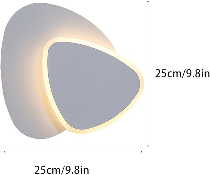 TOMYEUS Binnenwandlamp Nordic Minimalistische Wandlamp Nachtkastje Slaapkamer Maten LED Wandlamp Persoonlijkheid Creatieve Trappenhuis Slaapzaal Lamp Corridor Rotatable Wall Sconce Wandkandelaar photo 2