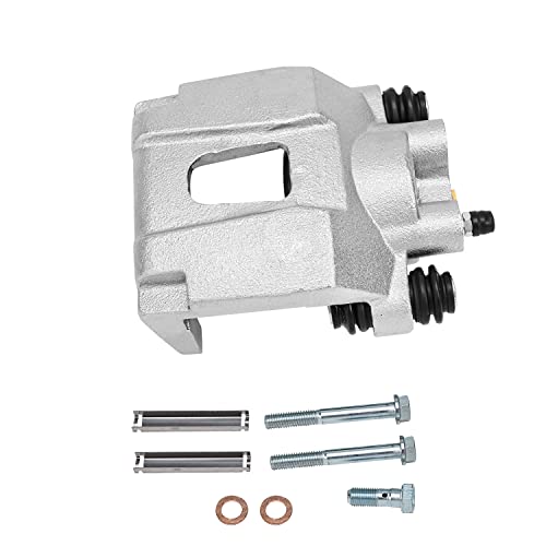Image of Detroit Axle - Rear Disc Calipers + Ceramic Brake Pads Replacement for 2006-2010 Ford Explorer Sport Trac Mercury Mountaineer - 4pc Set