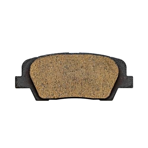 Image of Detroit Axle - Rear Brake Pads for 2010-2018 Hyundai Santa Fe 2019 Santa Fe XL 2013-2018 Santa Fe Sport 2011-2015 Kia Sorento, Ceramic Brake Pads w /Hardware Replacement
