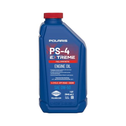 Polaris PS-4 EXTREME 0W-50 4 Cycle Full Synthetic Oil for