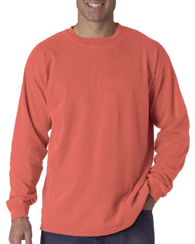 Image of Comfort Colors Men's Ringspun Garment-Dyed Long-Sleeve T-Shirt