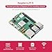 Waveshare PI5-16GB AI Kit, Compatible with Raspberry Pi 5, Bundle with Raspberry Pi 5 16GB, Raspberry Pi AI HAT+ 26T, PI5-IMX219-77 Camera, Cooler, 64GB TF Card, Cable and so on (9 Items)