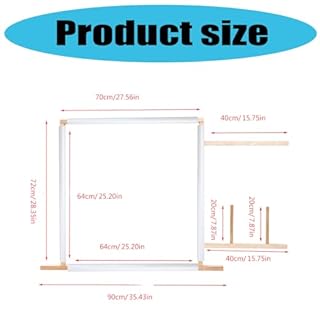 Tufting Frame Making Rugs for Rugs Standing Rugs Tufting Frame Making Supplies for Rugs Tufting Frame Solid Wood Rug Making Stand Tuff Project Instructions