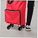 Cabilock 2 Pcs Stair Climbing Cart Caster Wheels Triangle Design Heavy Load Capacity for Grocery Shopping Carts Easy Navigation Tight Spaces